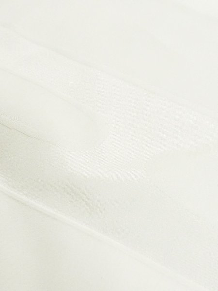 Photo8: M1004C Vintage Japanese women   Off White JUBAN undergarment / Silk.    (Grade C) (8)