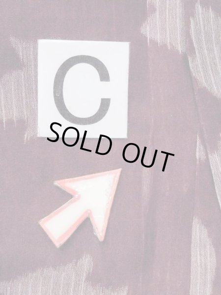 Photo14: M1010C Antique Japanese women  Dark Red Summer / Silk. Peony Stains/Soils all over. Aging deterioration. There is an impression from use.  (Grade D) (14)