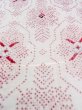 Photo10: Mint M1010I Vintage Japanese women   White HITOE unlined / Synthetic. Geometrical pattern,   (Grade A) (10)