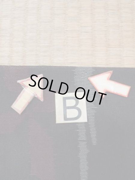 Photo15: M1010O Antique Japanese women   Black Summer / Silk. Flower,   (Grade D) (15)