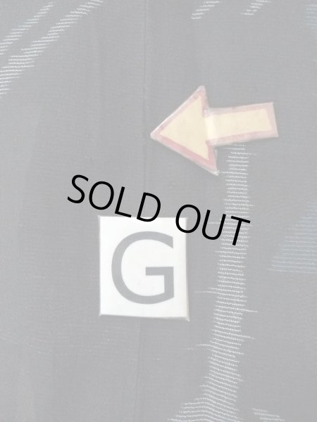 Photo21: M1010O Antique Japanese women   Black Summer / Silk. Flower,   (Grade D) (21)