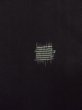Photo6: M1010S Antique Japanese women   Black HITOE unlined / Silk. Cross,   (Grade B) (6)