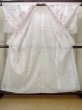 Photo2: M1010V Vintage Japanese women   White HITOE unlined / Wool. KIRI paulownia,   (Grade C) (2)