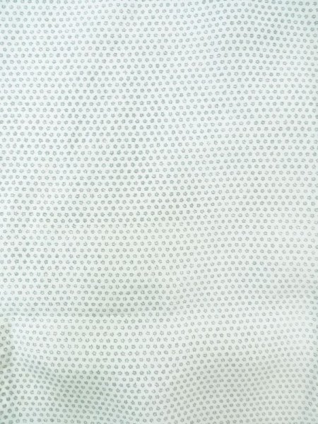 Photo3: M1011C Vintage Japanese   Black Men's Kimono / Silk. Geometrical pattern   (Grade C) (3)