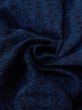 Photo10: M1018A Vintage Japanese women   Indigo Blue HITOE unlined / Cotton/hemp Flower,   (Grade B) (10)