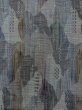 Photo4: Mint M1018B Vintage Japanese women  Grayish Multi Color HITOE unlined / Wool. Abstract pattern   (Grade A) (4)