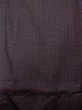 Photo4: M1018C Vintage Japanese women  Grayish Brown HITOE unlined / Wool. Plaid Checks   (Grade D) (4)