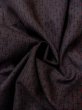 Photo8: M1018C Vintage Japanese women  Grayish Brown HITOE unlined / Wool. Plaid Checks   (Grade D) (8)