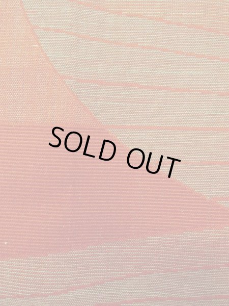 Photo5: Mint M1018E Vintage Japanese women   Orange HITOE unlined / Wool. Mountain,   (Grade A) (5)