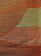 Photo6: Mint M1018E Vintage Japanese women   Orange HITOE unlined / Wool. Mountain,   (Grade A) (6)