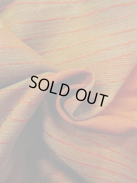 Photo12: Mint M1018E Vintage Japanese women   Orange HITOE unlined / Wool. Mountain,   (Grade A) (12)