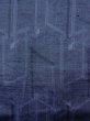 Photo3: Mint M1018J Vintage Japanese women  Light Indigo Blue HITOE unlined / Wool. Geometrical pattern,   (Grade A) (3)