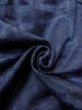 Photo10: Mint M1018J Vintage Japanese women  Light Indigo Blue HITOE unlined / Wool. Geometrical pattern,   (Grade A) (10)
