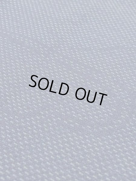 Photo8: M1018K Vintage Japanese women  Dark Navy Blue HITOE unlined / Wool. Chinese flower,   (Grade D) (8)