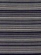 Photo6: M1018S Vintage Japanese women   Navy Blue HITOE unlined / Silk. Stripes   (Grade C) (6)