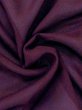 Photo10: M1018Y Vintage Japanese women Dark Reddish Purple Summer / Silk. KIKYO Japanese balloonflower   (Grade C) (10)