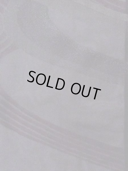 Photo4: M1018Z Vintage Japanese women   Black Summer / Silk. Stream   (Grade C) (4)