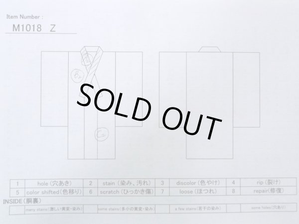 Photo11: M1018Z Vintage Japanese women   Black Summer / Silk. Stream   (Grade C) (11)