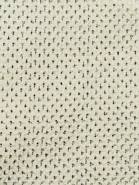 Photo6: M1025P Vintage Japanese women   Ivory SHIOZAWA-TSUMUGI / Silk. Leaf, There is an impression from use.  (Grade C) (6)