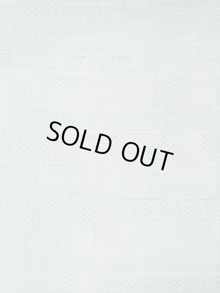 Photo3: M1026D Vintage Japanese women Pale Light Light Blue HITOE unlined / Wool. Dapple pattern,   (Grade C) (3)