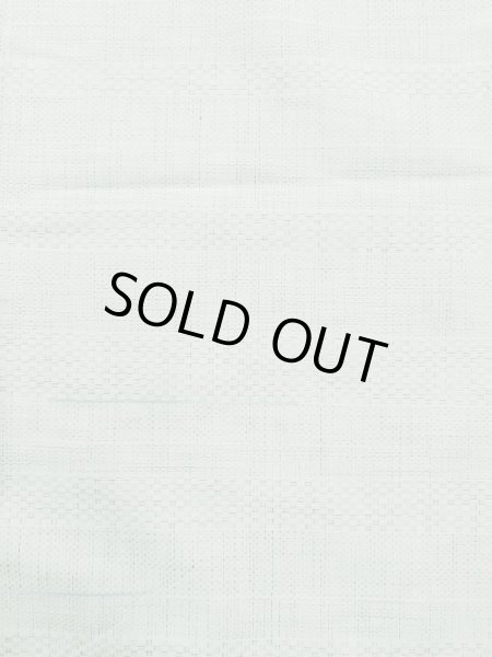 Photo4: M1026D Vintage Japanese women Pale Light Light Blue HITOE unlined / Wool. Dapple pattern,   (Grade C) (4)