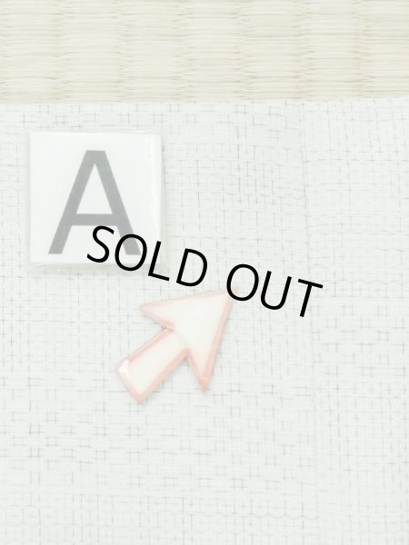 Photo12: M1026D Vintage Japanese women Pale Light Light Blue HITOE unlined / Wool. Dapple pattern,   (Grade C) (12)