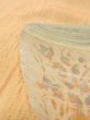 Photo10: M1108V Vintage Japanese women  Brownish Golden Yellow TSUKESAGE formal / Silk. Pot,   (Grade B) (10)
