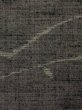 Photo6: M1108W Vintage Japanese women  Dark Gray KOMON dyed / Silk. Line,   (Grade C) (6)