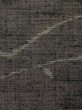 Photo6: M1108W Vintage Japanese women  Dark Gray KOMON dyed / Silk. Line,   (Grade C) (6)