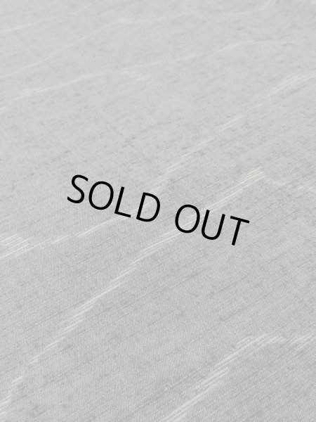 Photo8: M1108W Vintage Japanese women  Dark Gray KOMON dyed / Silk. Line,   (Grade C) (8)