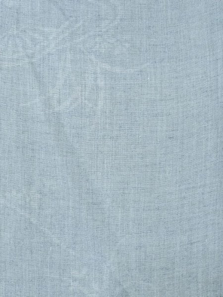 Photo3: M1109D Vintage Japanese women Pale Grayish Teal Summer / Linen. Tall grass,   (Grade C) (3)