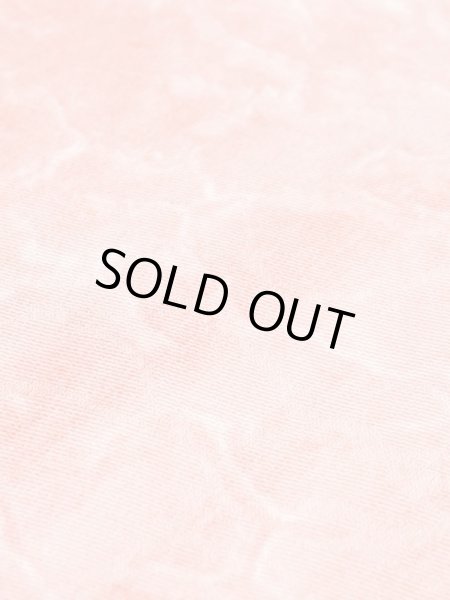 Photo7: M1121A Vintage Japanese women  Grayish Coral HAORI short jacket / Silk. Gradation,   (Grade C) (7)