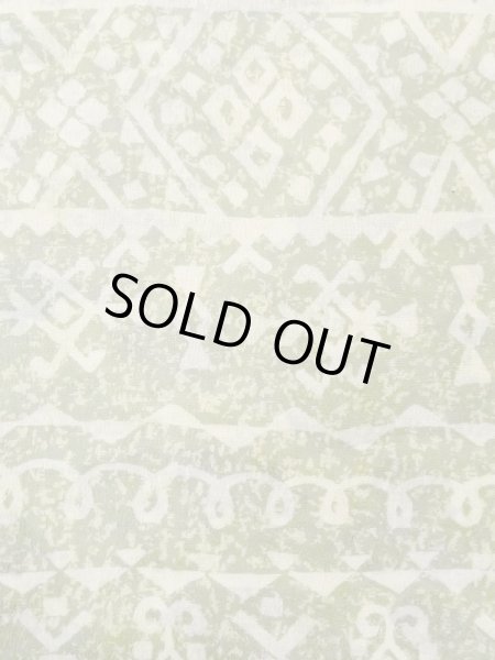 Photo4: M1121F Vintage Japanese women Pale Light Green HAORI short jacket / Silk. Triangle,   (Grade C) (4)