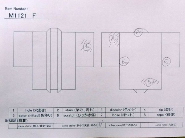 Photo13: M1121F Vintage Japanese women Pale Light Green HAORI short jacket / Silk. Triangle,   (Grade C) (13)