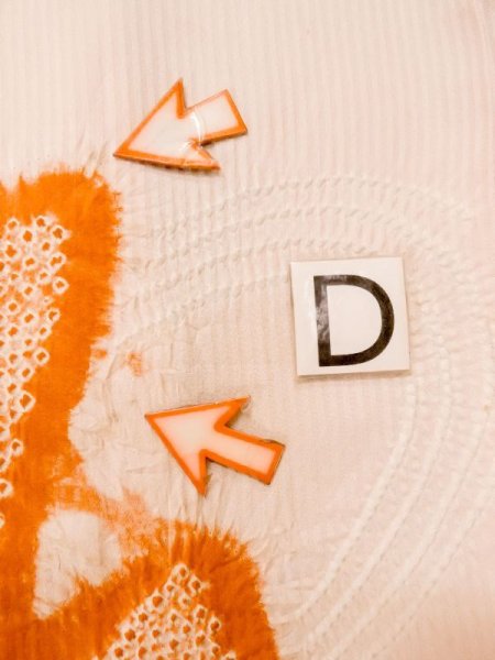 Photo17: M1121N Vintage Japanese women Pale Light Pink HAORI short jacket / Silk. Bird,   (Grade C) (17)