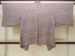 Photo2: M1121U Vintage Japanese women Pale Grayish Purple HAORI short jacket / Silk. Mountain,   (Grade C) (2)