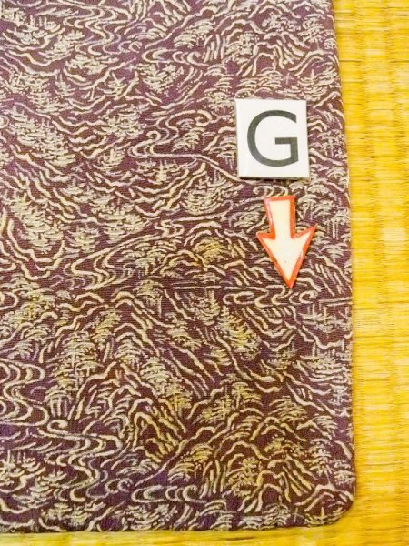 Photo20: M1121U Vintage Japanese women Pale Grayish Purple HAORI short jacket / Silk. Mountain,   (Grade C) (20)