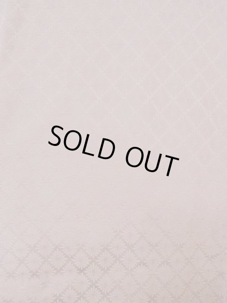 Photo3: M1122B Vintage Japanese women  Grayish Wisteria HAORI short jacket / Silk.    (Grade B) (3)