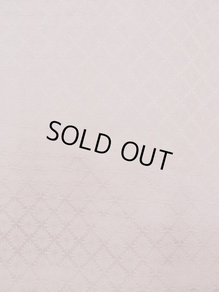 Photo4: M1122B Vintage Japanese women  Grayish Wisteria HAORI short jacket / Silk.    (Grade B) (4)