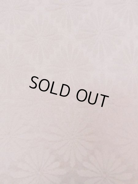 Photo5: M1122B Vintage Japanese women  Grayish Wisteria HAORI short jacket / Silk.    (Grade B) (5)