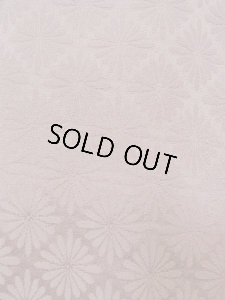 Photo6: M1122B Vintage Japanese women  Grayish Wisteria HAORI short jacket / Silk.    (Grade B) (6)