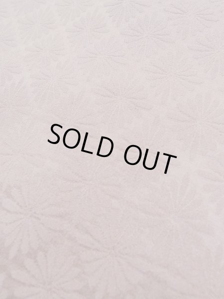 Photo8: M1122B Vintage Japanese women  Grayish Wisteria HAORI short jacket / Silk.    (Grade B) (8)