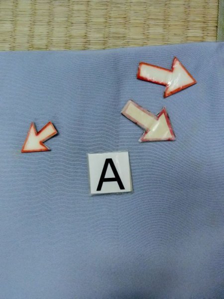 Photo14: M1128E Vintage Japanese  Grayish Light Blue Men's Juban / Silk. Plaid Checks   (Grade B) (14)