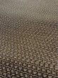 Photo6: M1128Q Vintage Japanese   Brown HAORI short jacket / Silk. Abstract pattern   (Grade C) (6)