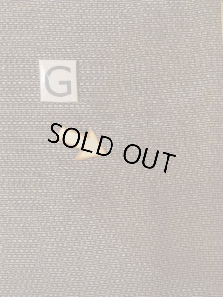 Photo18: M1128Q Vintage Japanese   Brown HAORI short jacket / Silk. Abstract pattern   (Grade C) (18)