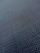 Photo6: M1128R Vintage Japanese  Bluish Gray HAORI short jacket / Silk. Tortoise-shell pattern(Hexagonal pattern)   (Grade B) (6)