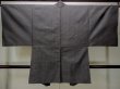 Photo2: Mint M1128S Vintage Japanese  Dark Brown HAORI short jacket / Silk. Tortoise-shell pattern(Hexagonal pattern)   (Grade A) (2)