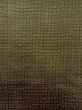 Photo4: M1128U Vintage Japanese   Brown HAORI short jacket / Silk. Abstract pattern   (Grade D) (4)