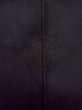 Photo4: M1128W Vintage Japanese   Black HAORI short jacket / Silk.    (Grade B) (4)