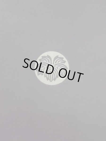 Photo4: M1128X Vintage Japanese   Black HAORI short jacket / Silk.  Lining: satin  (Grade A) (4)